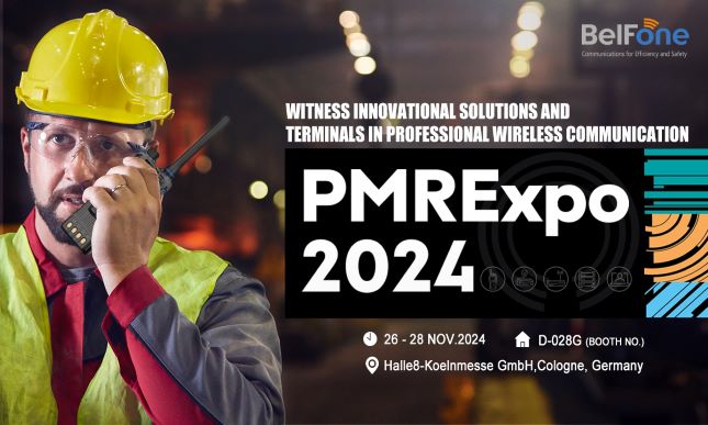 Welcome to Join BelFone at PMR Expo 2024 !